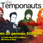 TEMPONAUTS + BRIGHTEST ROOM @ CIQ 25GENNAIO25 May be an image of 1 person and text