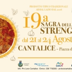 19^ SAGRA DELLE STRENGOZZE May be an image of pasta and text