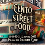 CENTO STREET FOOD | 18-19-20-21 settembre 2025 – Piazza del Guercino, Cento CENTO STREET FOOD 18 – 19 – 20 – 21 settembre 2025 – Piazza del Guercino, Cento
