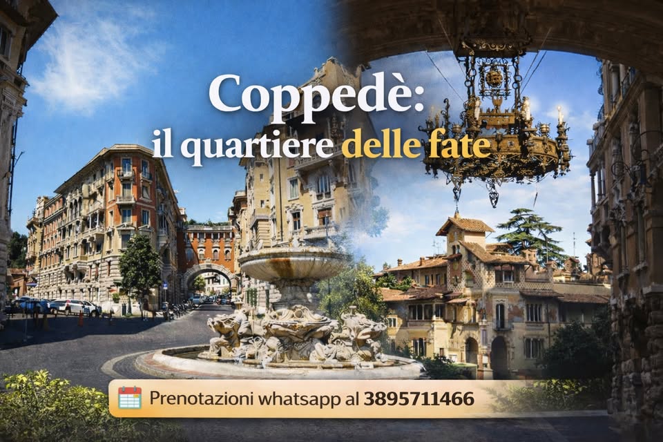 Coppedé : il quartiere delle fate No photo description available.