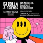 DJ BOLLA & FRIENDS – DAVIDALE + TISCHY MURA May be an illustration of text