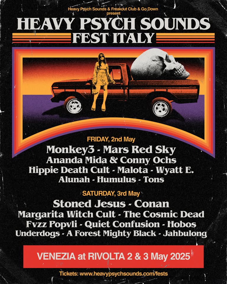 Heavy Psych Sound Fest Venezia May be an image of text