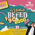 Il Martedì BEFED 🎧🎶 90&2000 • BEFED di Aviano Il Martedì BEFED 90&2000 – BEFED di Aviano