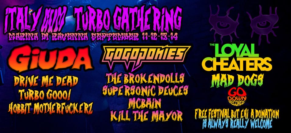 Evento Italycum Turbo – Gathering! Locandina Italycum Turbo – Gathering! - da giovedì 11 settembre - domenica 14 settembre 2025 ore 14:00 ore 23:50
