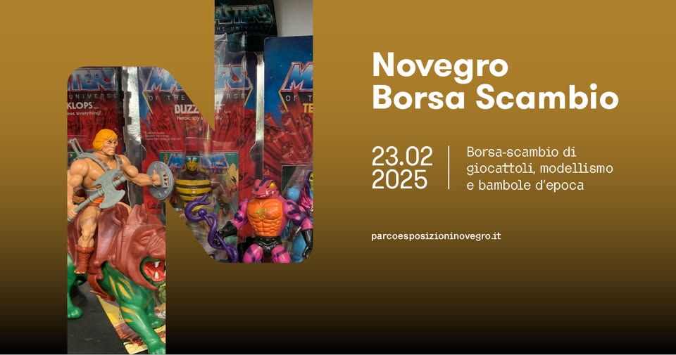 Evento Novegro Borsa Scambio Locandina Novegro Borsa Scambio - domenica 23 febbraio ore 09:00 - 16:00