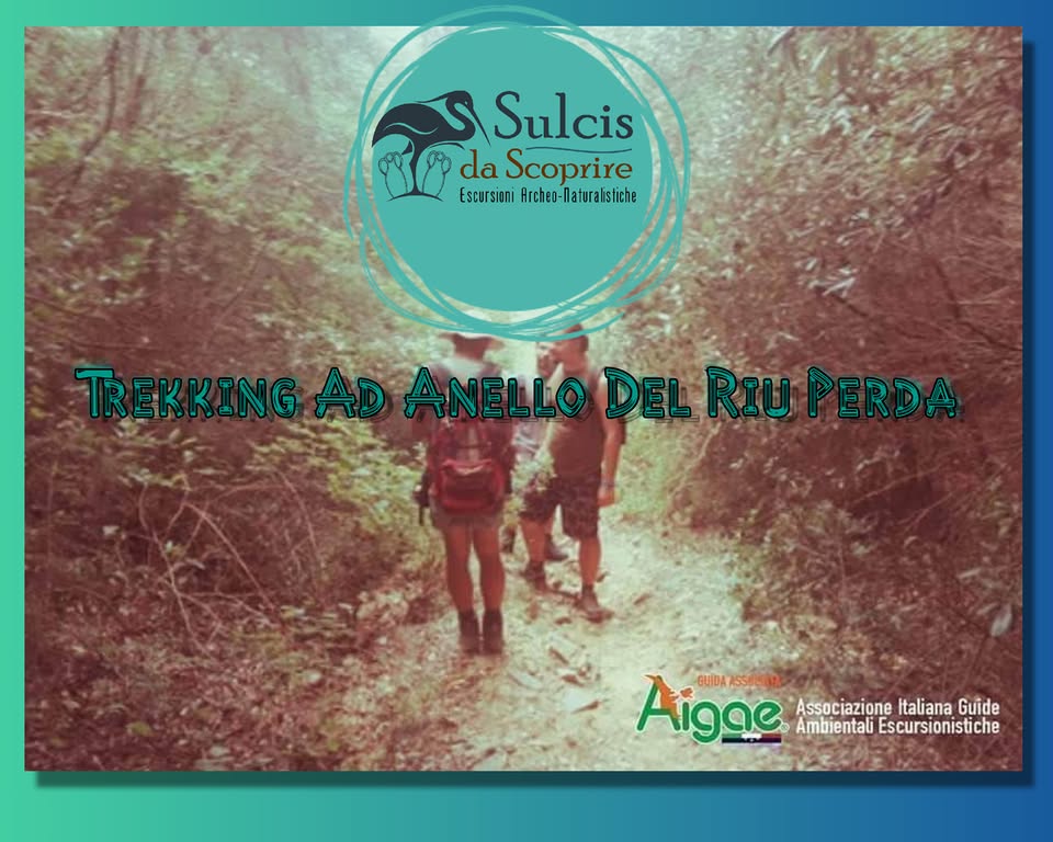 Trekking Ad Anello Del Riu Perda May be an image of 2 people, people camping and text