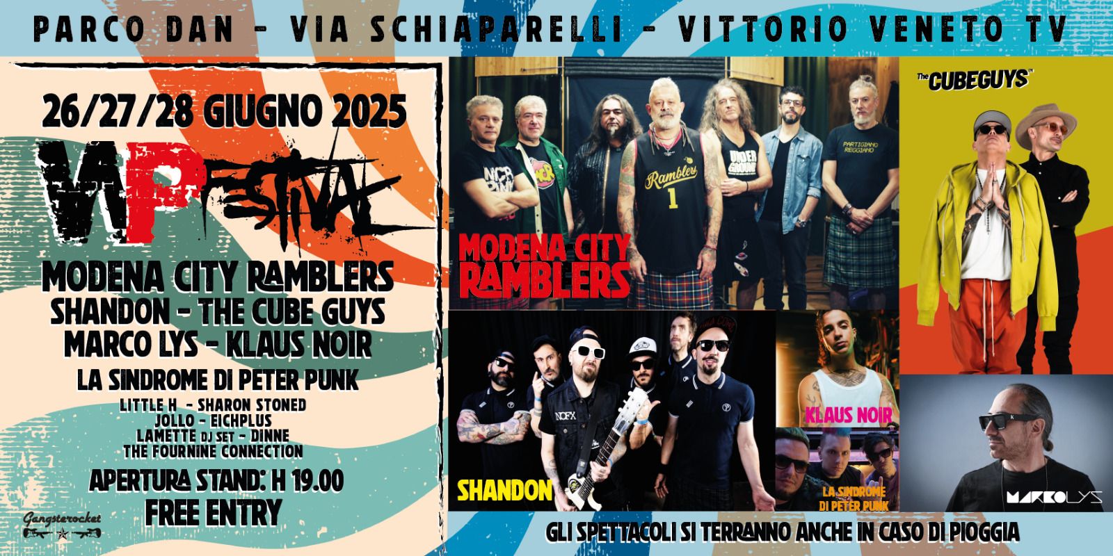 WP Festival 2025 😎 26-27-28 Giugno May be an image of text