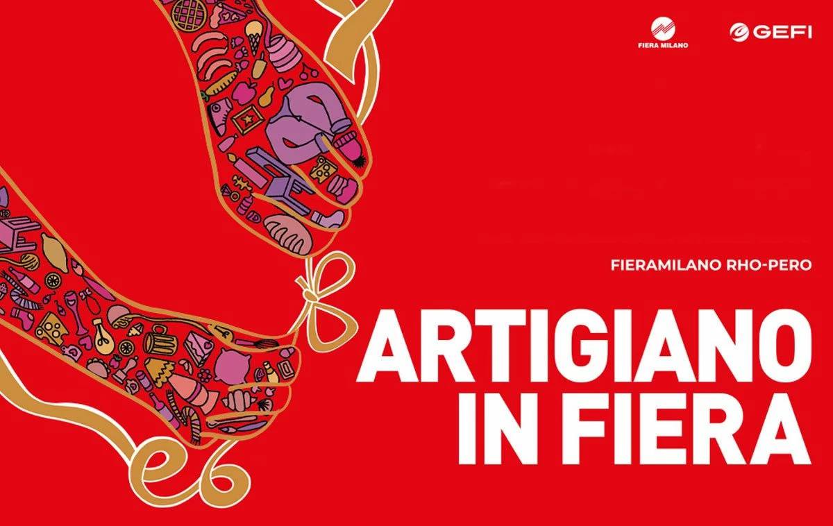Artigiano in Fiera – Primavera 2025 Potrebbe essere un contenuto di pop art raffigurante testo