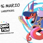 Como Fun 15-16 marzo 2025 💙✨ Potrebbe essere un'illustrazione raffigurante lori lento, serpente e il seguente testo "15-16 15-16MARZO MARZO LARIOFIERE COMO FUN FUMETTI GIOCHI CULTURA FUMETIGIOCHICULTURAPOP POP"