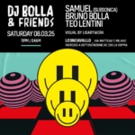 DJ BOLLA & FRIENDS – SAMUEL + TEO LENTINI May be pop art of text that says "DJ BOLLA & FRIENDS SATURDAY TURDAY08.03.25 08.03.25 11PM/ 11PM/04AM 04AM SAMUEL (SUBSONICA) BRUNO BOLLA TEO LENTINI VISUAL BY LISARTWORK LEONCAVALLO VIA WATTEAU7 MILANO INGRESSOASOTTOSCRIZIONE8E(1 (15€ LA COPPIA INGRESSO SOTTOSCRIZIONE"