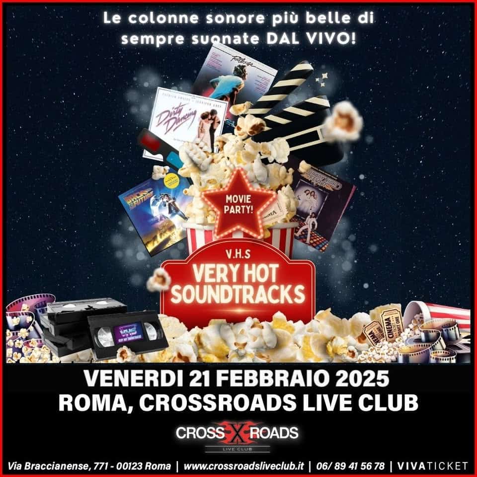 Evento VHS Movie Party! – CrossRoads Live Club Locandina VHS Movie Party! – CrossRoads Live Club - venerdì 21 febbraio ore 21:30 - 23:30