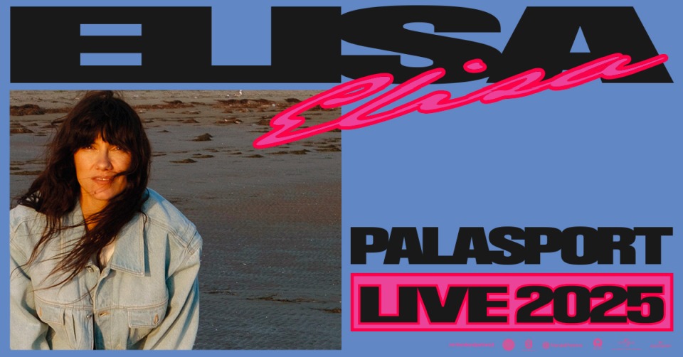 ELISA Palasport Live 2025 – MILANO 10.11.2025 May be an image of 1 person and text that says 'PALASPORT UVE2025 2025'