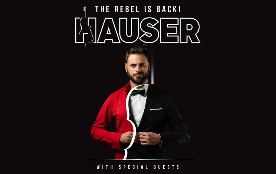 HAUSER | Unipol Forum May be an image of 1 person, suit and text