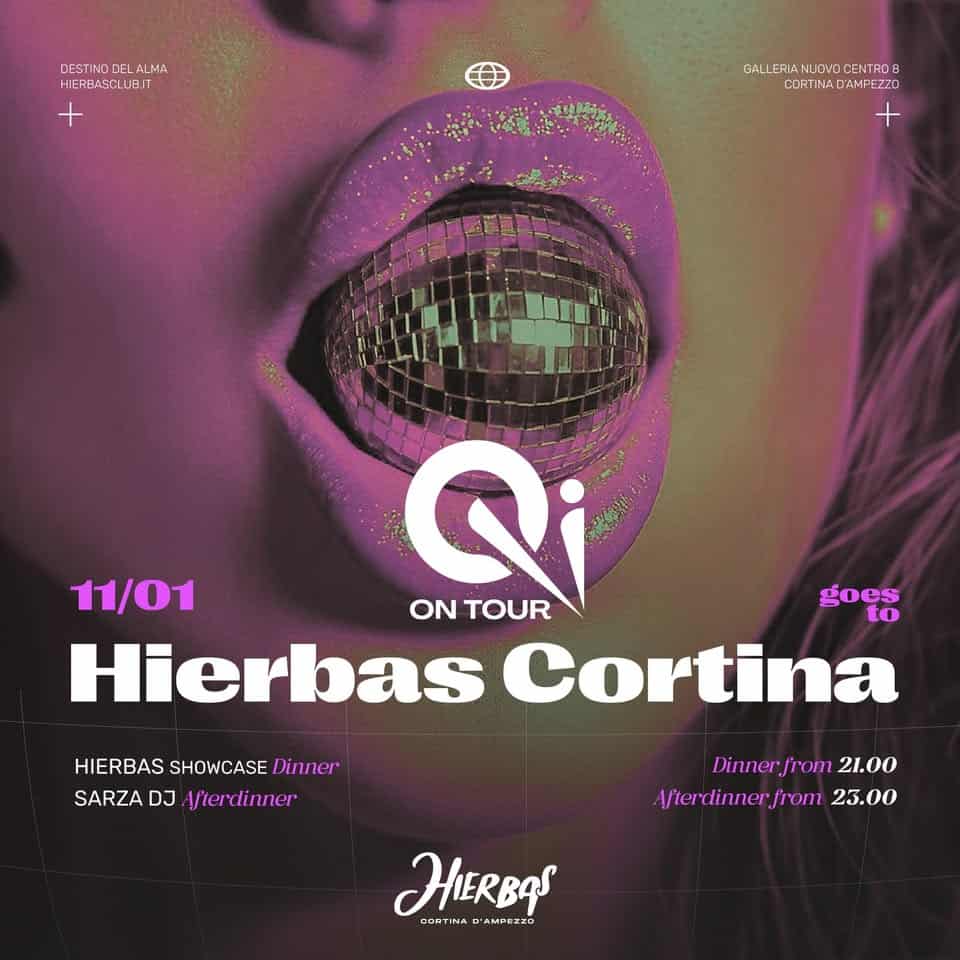 Evento Hierbas Cortina Qi Clubbing – Destino del Alma Locandina Hierbas Cortina Qi Clubbing – Destino del Alma - sabato 11 gennaio ore 20:00 - 22:00