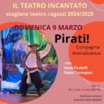 Il Teatro Incantato – Stagione per ragazzi 2024/25 – PIRATI! Nessuna descrizione della foto disponibile.