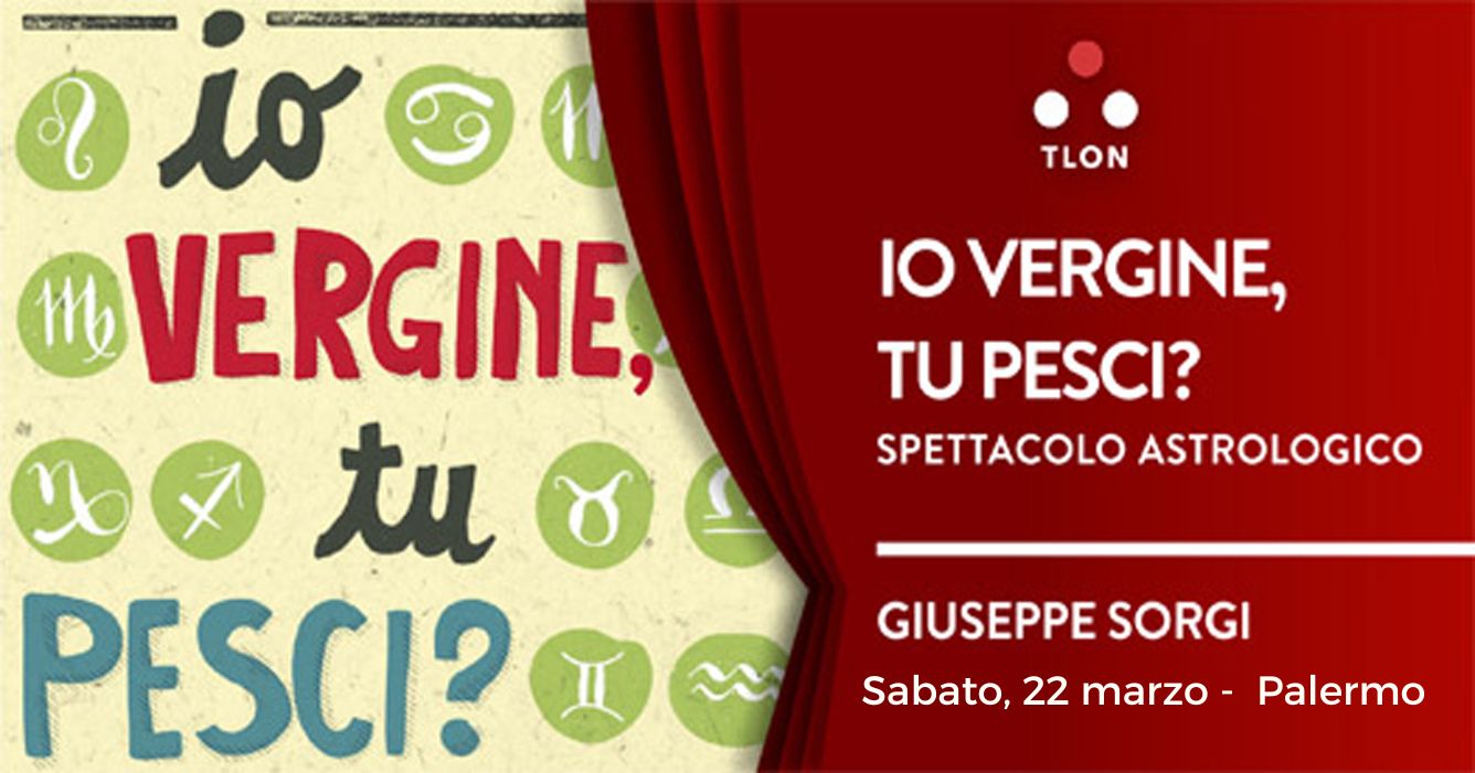 Io Vergine, tu Pesci?” May be an image of text