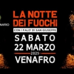 La Notte dei Fuochi. Venafro (IS) La Notte dei Fuochi. Venafro (IS) a Venafro (IS) il 22 marzo 2025