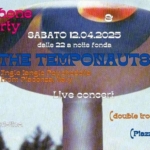 Le Téléphone 60s party – Live Set: The Temponauts (PiacenzaPsych) @ Ziggy Club (Torino) – 12.04.2025 May be an image of airship and text