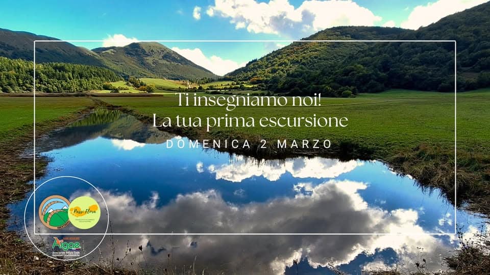 Evento Ti insegniamo noi! La tua prima escursione Locandina Ti insegniamo noi! La tua prima escursione - domenica 2 marzo ore 10:00 - 12:00