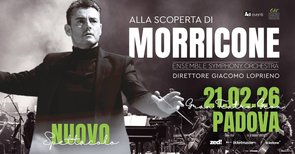 Alla scoperta di Morricone – Ensemble Symphony Orchestra Potrebbe essere un'immagine raffigurante 2 persone, clarinetto, oboe, flauto e violino
