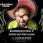 BARBASCURA X – “Io sono qui per caos” | Anfiteatro Romano, Terni BARBASCURA X – “Io sono qui per caos” Anfiteatro Romano, Terni a Terni (TR) il 25 luglio 2025