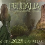 Feudalia – La festa Medieval Fantasy al Castello di Zumelle Potrebbe essere un'immagine raffigurante 1 persona e il seguente testo "ZUMELLE FEUDALIA FESTAMEDIEVILFANEASY FESTA MEDIEVAL FANFASY 17 17E18 E 18 MAGGIO 2025 CASTELLO DI CASTELLODIZUMELLE DI ZUMELLE"