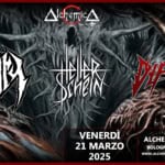 INJURY + HELLER SCHEIN + DYPRON | Live @ Alchemica Music Club | Bologna Injury Heller Schein Dypron Live – Alchemica Music Club Bologna a Bologna (BO) il 21 marzo 2025