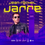 Jean-Michel Jarre @ Piazza San Marco, Venice Potrebbe essere un contenuto di pop art raffigurante 1 persona e testo