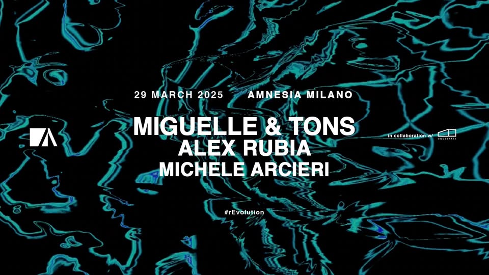 Evento Miguelle & Tons, Alex Rubia , Michele Arcieri Locandina Miguelle & Tons, Alex Rubia , Michele Arcieri - sabato 29 marzo ore 23:30 - 05:00