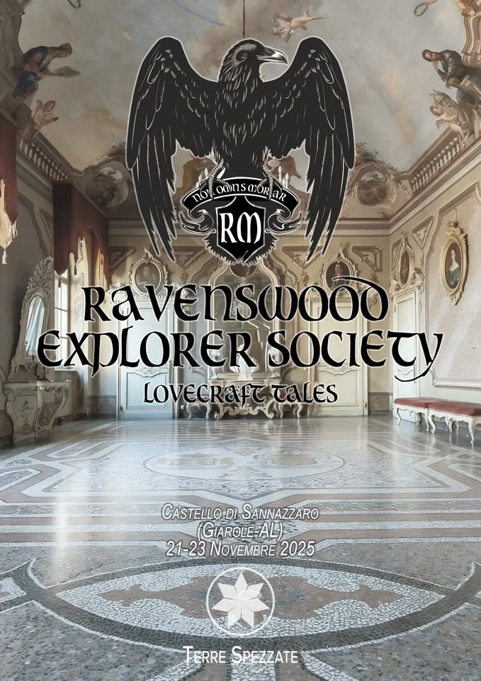 Ravenswood Explorer Society – Lovecraft Tales Run 2 Potrebbe essere un'immagine raffigurante testo