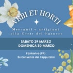Urbi et Horti 2025 Potrebbe essere un disegno raffigurante non ti scordar di me e testo