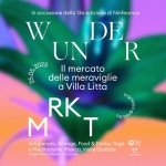 Wunder Mrkt – il Mercato a Villa Litta Potrebbe essere un'illustrazione raffigurante il seguente testo "In Inoccasione della 13a edizione di Ninfeamus W DE UNIR UN R ទុ02ត delle meraviglie Il mercato a Villa Litta RK M Artigianato, Vintage, Food & Drinks, Yoga M ወዚ e Meditazione, Musica, Meditazione,Musico,VisiteGuidote Visite Guidate জল্ Largo Vittario Veneto 2, Lainate CACMCHO រេត្ D101na3"