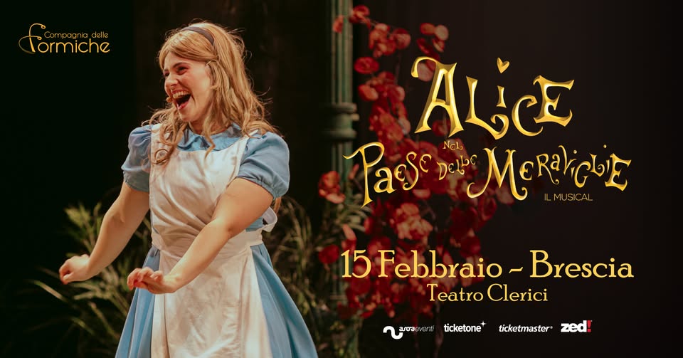 ALICE NEL PAESE DELLE MERAVIGLIE Nessuna descrizione della foto disponibile.