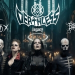 Deathless Legacy + Hellfox + Sinister Ghost @VHS Scandicci Potrebbe essere un'immagine raffigurante 6 persone e testo