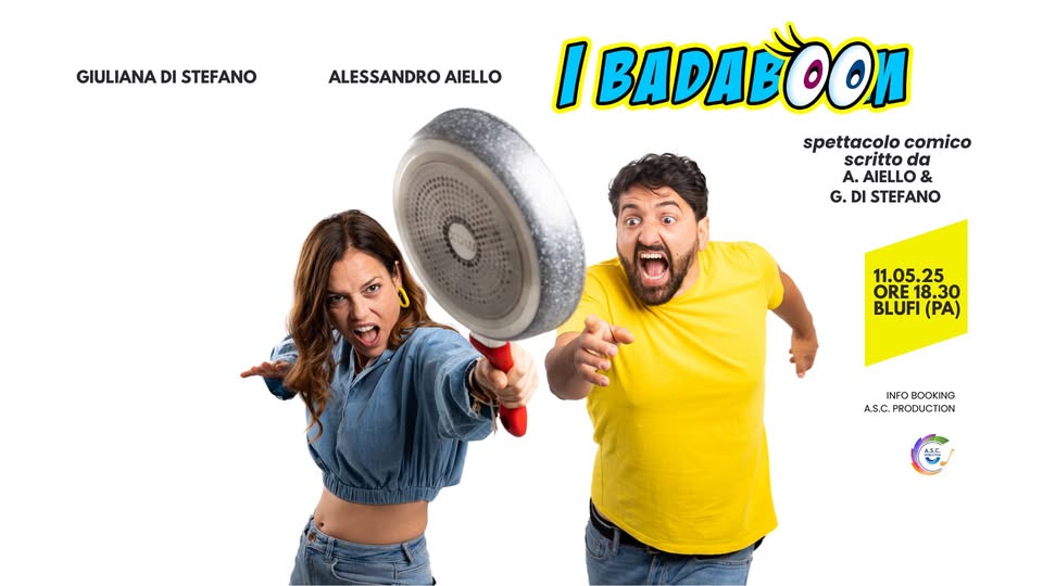 Evento I Badaboom Blufi (Pa) Locandina I Badaboom Blufi (Pa) - domenica 11 maggio ore 18:30 - 20:30