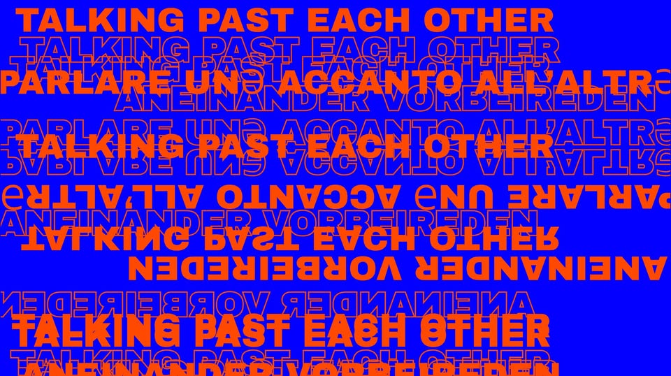 Museion Art Club – Talking Past Each Other (Performative Dinner) Potrebbe essere un'immagine raffigurante testo