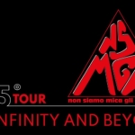 NSMGA @ Castellarano (RE) Potrebbe essere un contenuto grafico raffigurante il seguente testo "1L25TOUR IL 25 TOUR ሥል S non siamo mica gli americani ...TO INFINITY AND BEYOND..."