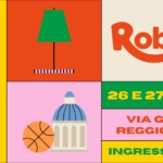 Robette Market @ Fotografia Europea Potrebbe essere un contenuto di pop art raffigurante il seguente testo "II Robette market 26E27APRILE 26 E 27 APRILE α GUASCO REGGIO EMILIA हव।।। INGRESSO LIBERO"