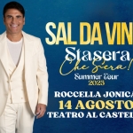 Sal Da Vinci 14 Agosto 2025 Roccella Summer Festival Sal Da Vinci 14 Agosto 2025 Roccella Summer Festival a Roccella Ionica (RC) il 14 agosto 2025