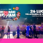 Teenage Dream @ Villafranca Festival 2025 🏰 Castello Scaligero di Villafranca (VR) – 26 luglio Potrebbe essere un contenuto grafico raffigurante 11 persone e il seguente testo "tat ይነን mee AeTйe- И6n TEENM TEENMGAGE SAGE DREA EAAM tabulous SUMMER 25 26 LUGLIO VILLAFRANCA DI VERONA (VR) CASTELLO SCALIGERO VILLAF AT FEIINAL 43K WOLF EV สน.ท"