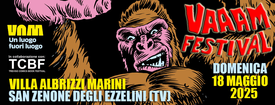Evento Vaaam! Festival 2025 Locandina Vaaam! Festival 2025 - domenica 18 maggio ore 15:00 - 17:00