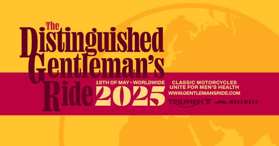 Evento 2025 Gentleman’s Ride – Galatina, Italy Locandina 2025 Gentleman’s Ride – Galatina, Italy - domenica 18 maggio ore 09:00 - 11:00