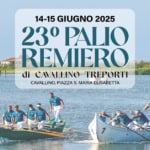 23. Palio Remiero di Cavallino Treporti Potrebbe essere un'immagine raffigurante 9 persone, kayak e il seguente testo "14-15 GIUGNO 2025 23° PALIO REMIERO di CAVALLINO TREPORTI CAVALLINO, PIAZZA S. MARIA ELISABETTA"