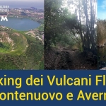 Potrebbe essere un'immagine raffigurante il seguente testo "VBENAM -Cutturale Associazione MISENVM Trekking dei Vulcani Flegrei: Montenuovo e Averno."