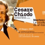 Masterclass con Cesare Chiodo – 18 Maggio 2025 Potrebbe essere un contenuto grafico raffigurante 1 persona e il seguente testo "LOCOMOTIVE IMPRESA SOCIALE BRL -ETS ETS Cesare Chiodo Produttore di Brani per Laura Pausini, Raf, Nek e altri. Masterclass La produzione di un brano. 18 Maggio 2025 Locomotivel Lab Sogliano ViaG Annunzio 67,Sogliano 67, Cavour (Le) Rivaltoad ad ee eDerti egiovani mucscisti! Durata10-13| Durata 10-13 10 13 15-18 15- info prenotazioni: 345 1089622 Posti Limitati"