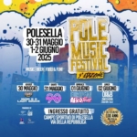 Pole Music Festival Potrebbe essere un'immagine raffigurante il seguente testo "பீட்பாப்ப்பகு் POLESELLA 30-31 MAGGIO POLE 1-2GIUGNO 1-2 2025 MUSIC FESTINAL EVRZIONE MUSIC BEER| FOOD &FUN! VENERDI 30MAGGIO 30 CHAZS SABATO 31MAGGIO BRIAN OMEHIA GIUGNO EUROP FAN AFROJOUR POWEREDBY あ PLATINJH WИE 2GIUGNO O&B ZUCCHERO Eahonuw ยน PNGLA INGRESSO GRATUITO CAMPO SPORTIVOD DI POL ESELIA VIA ADELLA REPUBBLICA 3GIUGNO 100ANNL ANNI PILESAIA CALCIO POLESELLA CALNIO"