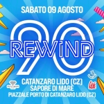 REWIND 90 – CATANZARO LIDO CZ Rewind 90 – Catanzaro Lido Cz a Catanzaro (CZ) il 9 agosto 2025