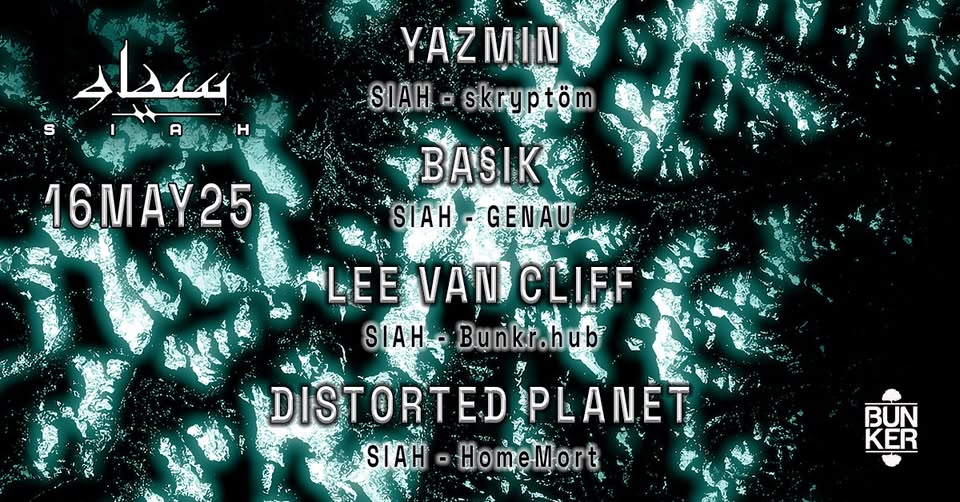 Potrebbe essere un'immagine raffigurante ‎il seguente testo "‎لعماء 16.MAY25 25 16M YAZMIN YAZI SIAH- skryptöm BASIK STAH-GENAU SIAH GENAU LEE VAN LEEVANICLIFF CLIFF SIAH Bunk.r.hub DIS DISTORTED TORTEDPLANE PLANET ហទាប SIAH HomeMort BUN KER‎"‎