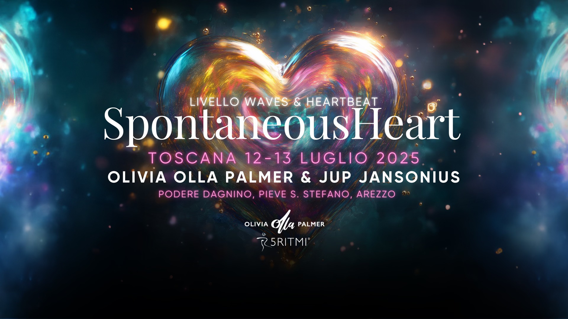 Evento Spontaneous Heart – 5Rhythms Workshop Locandina Spontaneous Heart – 5Rhythms Workshop - da sabato 12 luglio - domenica 13 luglio 2025 ore 20:00 ore 17:00