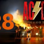 AC/DI European Tribute @ San Piero Sotto le Stelle | Antica Sagra di Castello Roganzuolo TV Potrebbe essere un'immagine raffigurante 4 persone, chitarra e il seguente testo "AG AC1 sab 28 CUROPCAN#1AC-DCTRIBUTE AC+DC TRIBUTE EUROPEAN#"